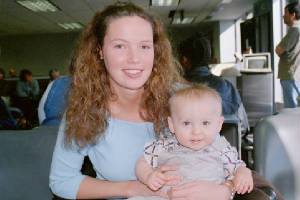Aunt Angie and Matt -- Jan 2001