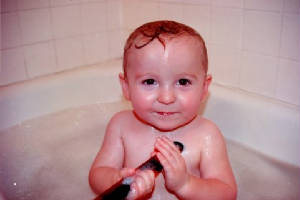 Matt in the tub
