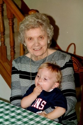 Grandma Helseth and Matt